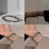 Chic Titanium Steel Bracelet For Men And Women Unique Hip Hop Style Jewelry 2024