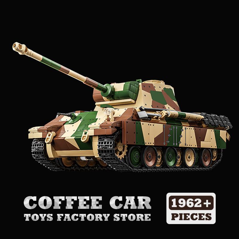 Non-Toxic Germany Military Medium Tank Iv Moc Bricks Puzzle Toys Ww2 G-Type Panzer Building Blocks Army Car Model Adult Children Kids Gifts New
