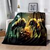 Cute Bee HoneyBee Insect Cartoon 3D Blanket,Soft Throw Blanket for Home Bedroom Bed Sofa Picnic Travel Office Cover Blanket Kids