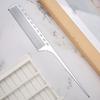 Salon Rat Tail Hair Comb Men Women Styling Comb Professional Barber Aluminum Metal CombSilver