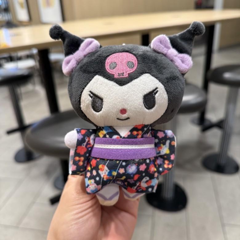 Sanrio Kuromi Plush Keychain With Soft Stuffed Toy Storage For Kids And Collectors Kuromi