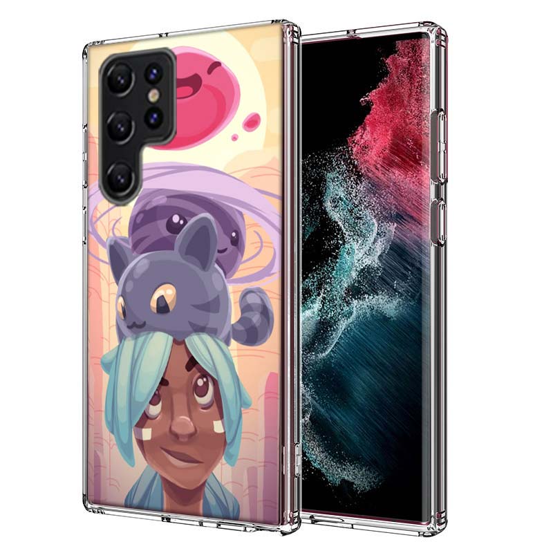 S-Slime R-Rancher Game Capa Phone Case For Samsung S26 Ultra S25 Edge Galaxy S23 S21 S20 S24 FE S22 S10 Plus Cover Clear TPU She
