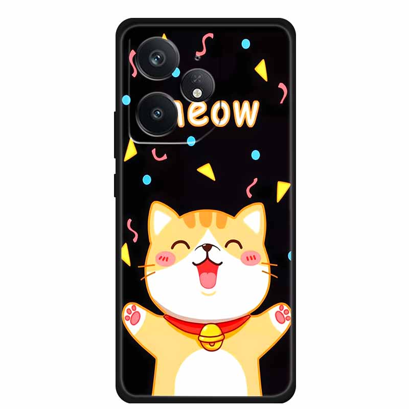 For Realme Neo7 5G Case Original Soft Silicone TPU Phone Cases Back Cover For OPPO Realme Neo 7 Scenery Shockproof Bumper Capa