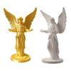 3D Printed European Angel Ornament, Matte Finish Light Luxury Home Decor with Open Arms Design, Open Arms Angel Statue
