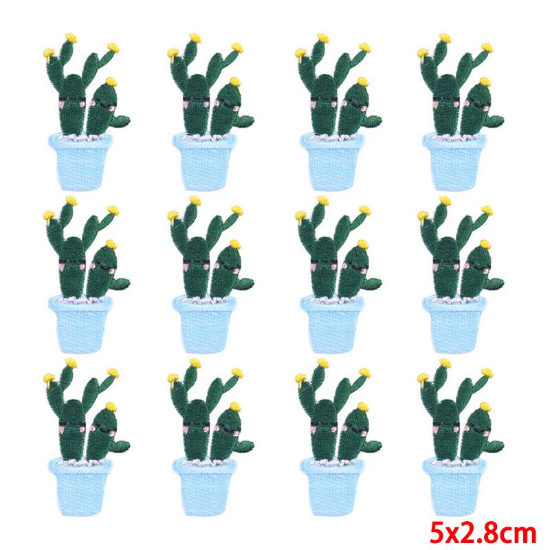 10 Pcs/lot Wholesale Embroidery Patch Iron On Patches For Clothing Patches On Clothes Jackets Decor Applique Sew Supplies