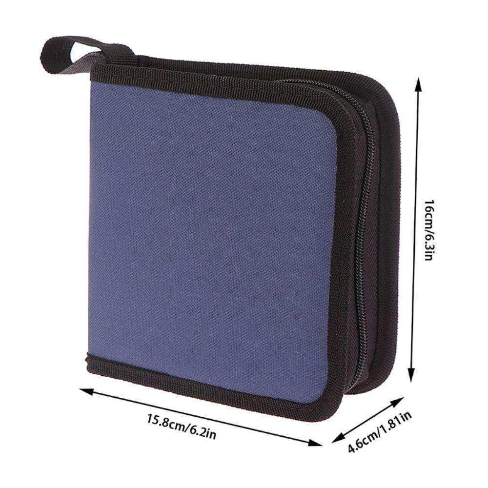 CD DVD Discs Storage Bag 40 Pack Oxford Handbag New Cd Case