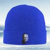 Face image text give respect desire Unisex Women Unisex Knitted Hat Beanie Pullover Cap Winter Thermal Warm Christmas Outdoor Cycli