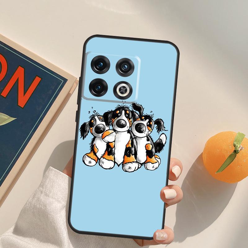 Funny Bernese Mountain Dog Case For OnePlus 15 13 12 11 13R 12R 10T 8T 13T OnePlus Nord 5 CE 3 2 4 Lite N20 N30 Cover