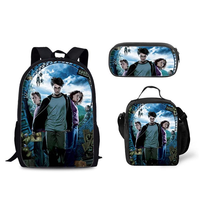 Sada batohu Harry Potter s nylonovou školní taškou a penálem pro studenty