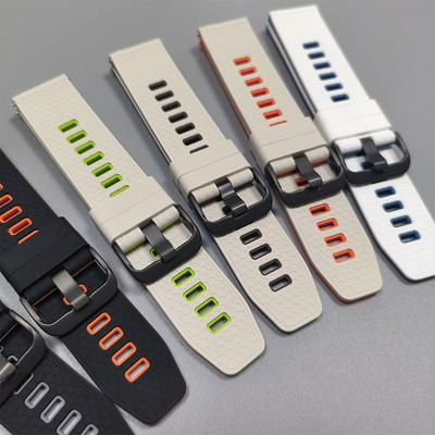 22 mm GT6 Silikonrem For Huawei GT 6 Pro GT5 GT4 GT3 GT2 46 mm Bånd Armbånd For Huawei Watch 5 4 Pro/GT 3 SE Buds Håndleddsremmer