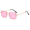 New Style Rimless Sunglasses For Men Square Shape Chain Leg Outdoor Sun Glasses Travelling Hiking Female Sun Glass