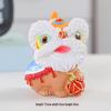 Chinese National Style Waking Lion Ornaments: Cute Ashtray & Car Decoration for Home