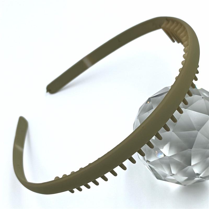 

Обруч для волос Высококачественный женский простой головной убор, повязка для волос с зубцами, модные очаровательные аксессуары для волос, однотонные конфетные цвета, аксессуары цвета Morandi зелёный