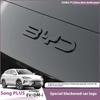Pro BYD Song Plus 2025 Pro BYD SONG DMI PLUS EV 2025 Černý Přední Znak Úprava Černý Válečník Znak na Auto Krycí Styly