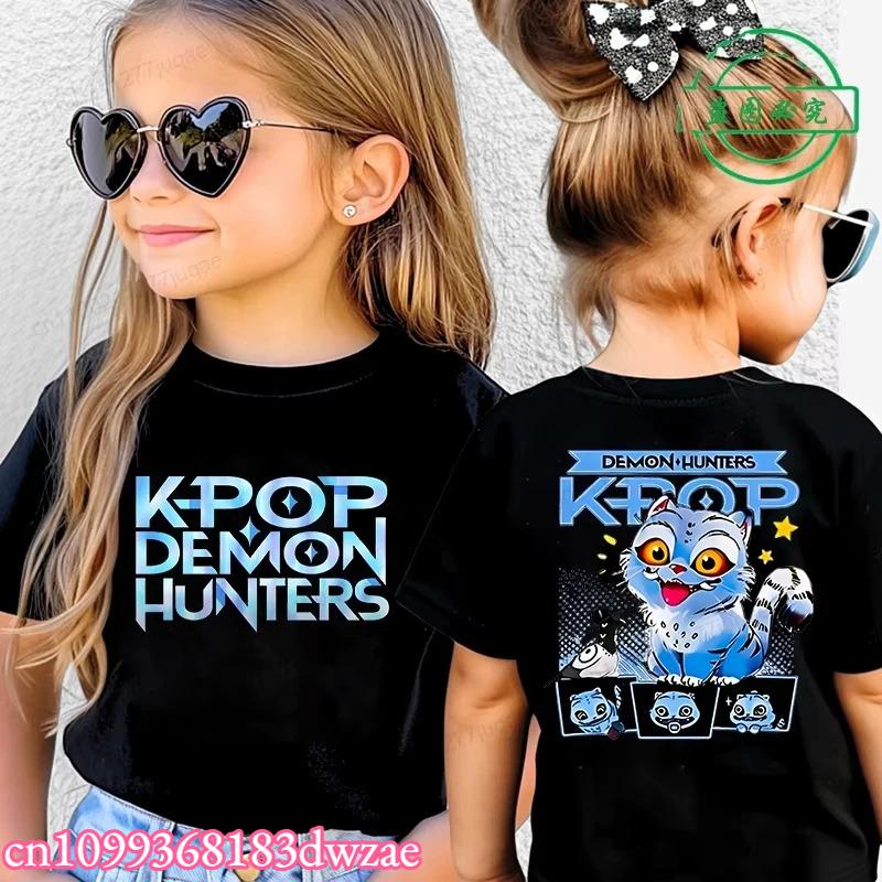 Devil Hunter Children's Clothing Summer Cartoon Clothing Fashion Children's T-shirt