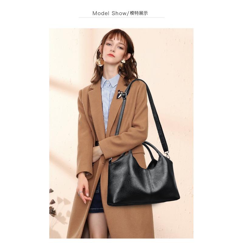 2026 Trendy Handbag, Fashionable Women's Shoulder Bag, Gift for Mom, Casual Crossbody Bag, Versatile Shopping Bag with Zip Closure