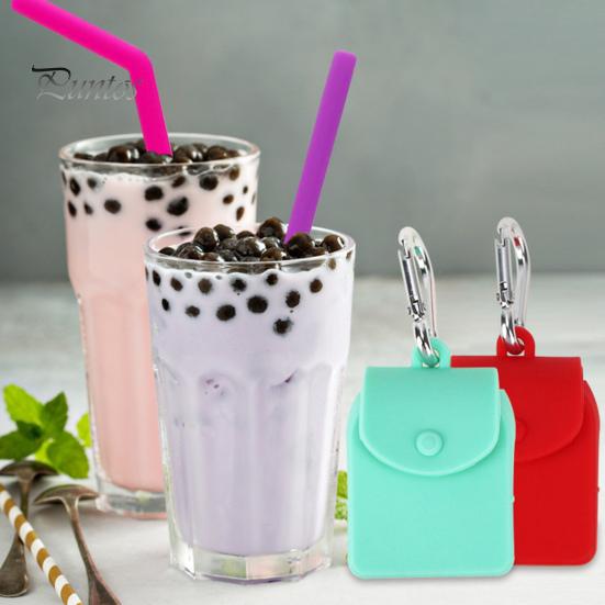 Mini Bag Keychain Storage Food Grade Soft Hangable Dustproof Silicone Travel Hook Design Portable Organizer Pouch Home Accessories