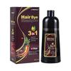 Teinture capillaire Meidu à base d'extraits botaniques 500 ml Shampooing assombrissant capillaire à base de plantes Sans danger pour les cheveux Contrôle des frisottis