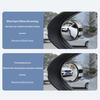 Wide Field of View Mirror 1 Pair Car Rearview Blind Spot Mirror, 360 Degree Adjustable Suction Cup Small Auxiliary Round Convex Glass Angle