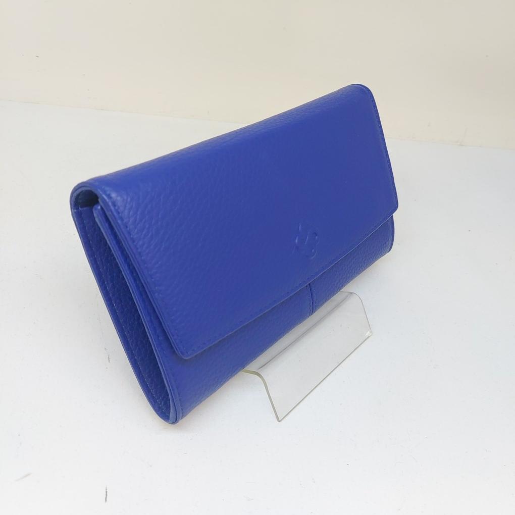 [Mari Eclaire] Natural Cowhide Women's Long Wallet (including Leather Long strap)/Small Long Wallet size/Good Color