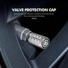 For Jaguar 4Pcs Car Tire Valve Stems Cap Tire Stem Air Valve Cap XF XJ XFR XKR S-Type F-Type X-Type F-Pace I-Pace SS1