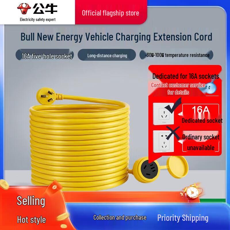 Bull GN-C301X 16A EV Charging Extension Cord