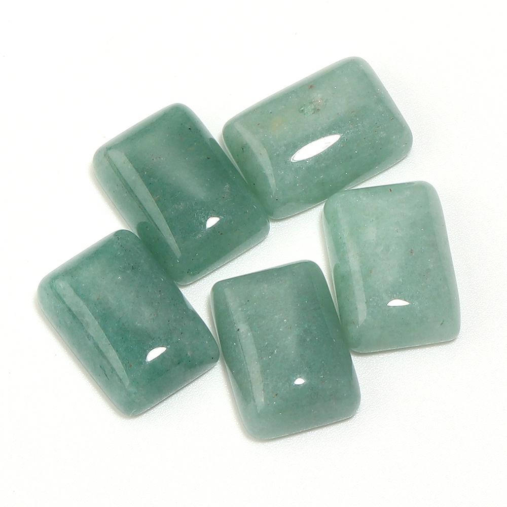 

5pcs/lot 10x14mm Rectangular Natural Stone Cabochon Opal Agate Tiger Eye Cabochon Cameo For DIY Charms Earring Necklace Supplies