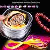 Spandex Wear-Resistant Flat Elastic Bracelet Cord for Beading and Buddhist Prayer Beads