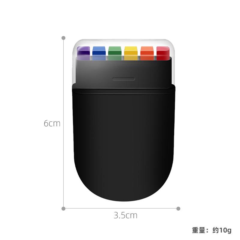 

6 Colors Face Paint Crayons Body Painting Makeup Kit for Halloween Party Festival Fun Art Creative Drawing Safe Non Toxic Kids Adults чорний