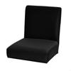 Spill Resistant Elastic Dining Chair Stool Cover Quick Install Polyester Fabric