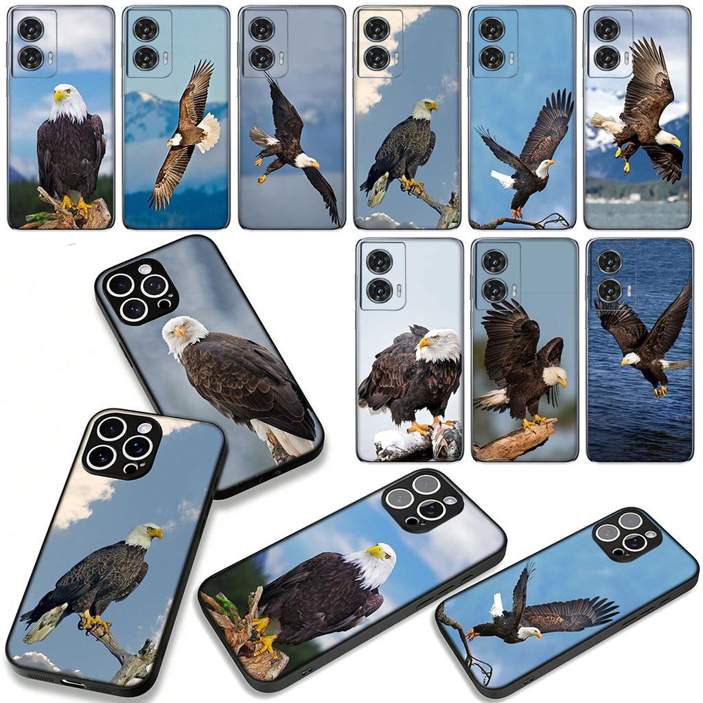 Fly Bald Eagle Phone Cover Case for Huawei P30 P20 Mate 20 Lite Pro Y7 Y6P Y7A 2019 Nova 5T 3I Casing