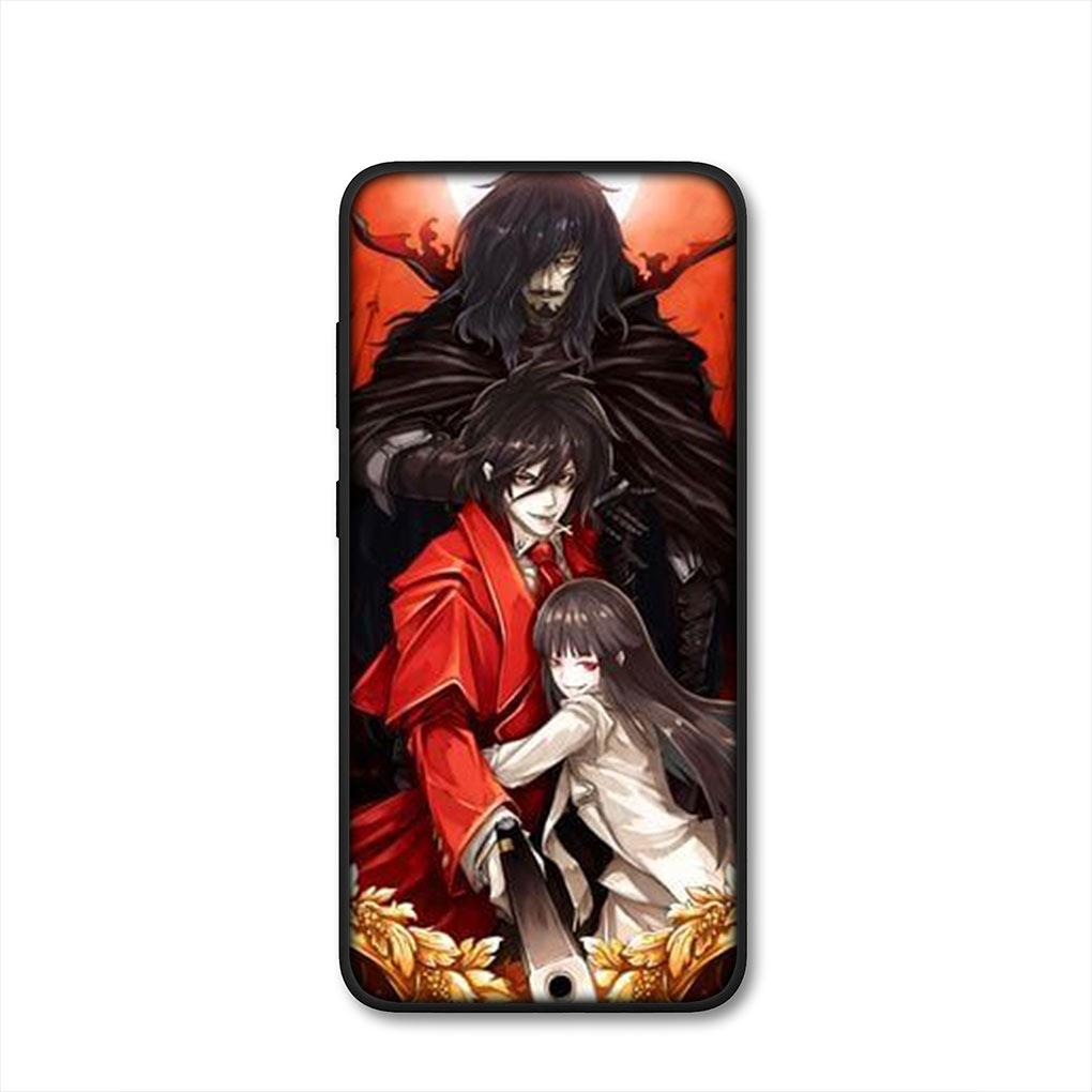 Hellsing Alucard Anime Cover Phone Casing for Xiaomi Redmi Note 11 10 9 8 Pro 9S 10S 11S 9A 9C NFC 9T 10A 10C 8A Soft Case
