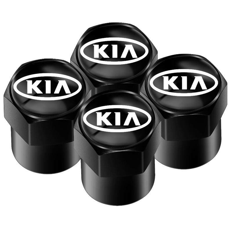 ABCDEN1 Car Suede keychain Metal Wheel Tires Valves Tyre Stem Caps For KIA Rio Ceed Sportage Cerato Soul Sorento Picanto Optima