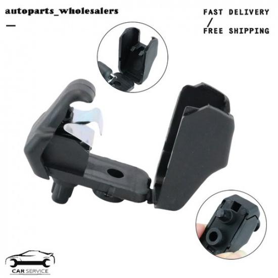 Schwarzer Sonnenblenden-Clip-Haken-Halter für 2014-2017 Maserati Quattroporte Ghibli US