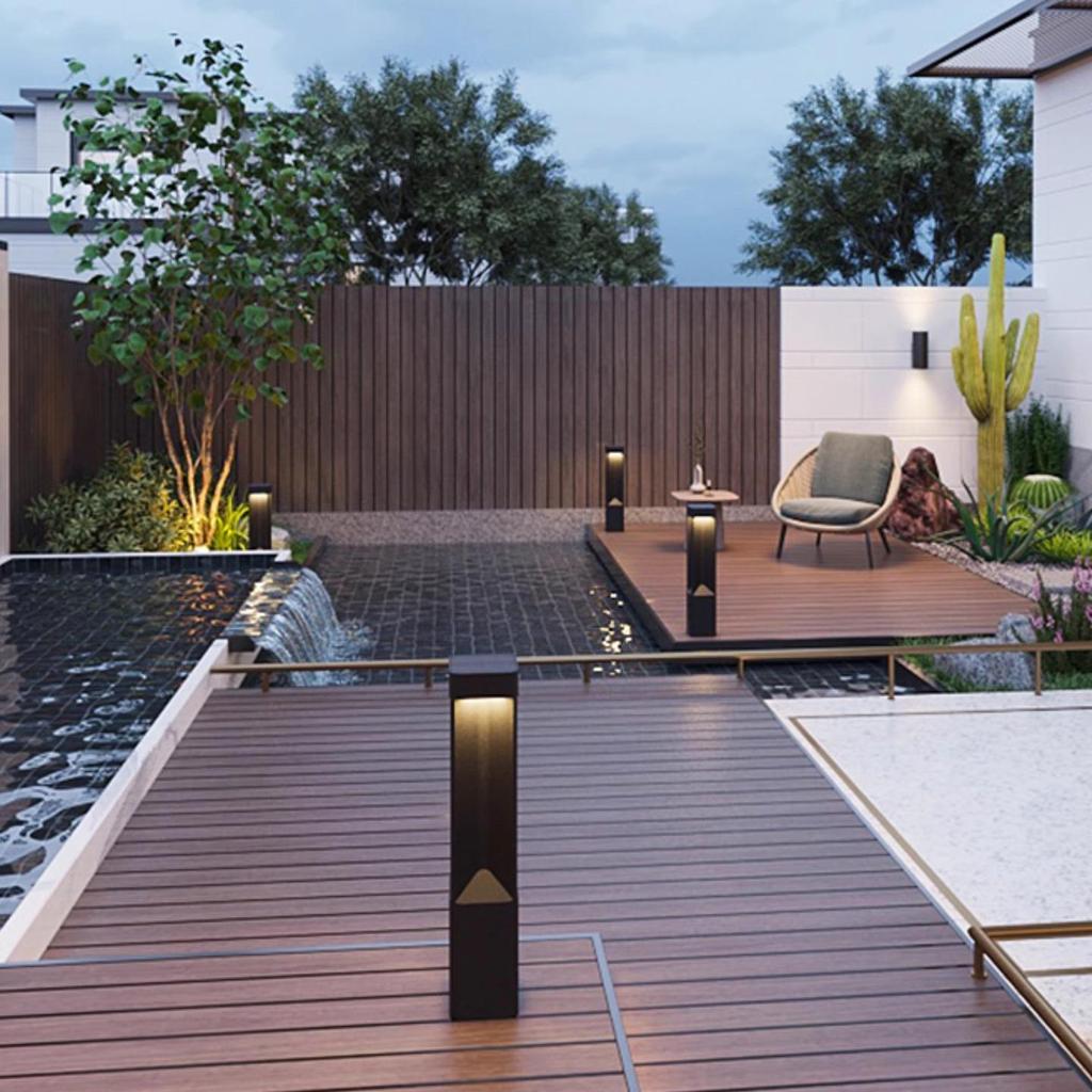 Wasserdichte Außen-Gartenweg- und Landschaftsleuchte