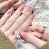 Crystal Cat Eye Early Summer Gentle Handmade Wearable Nails - High Quality Whitening Versatile False Nails