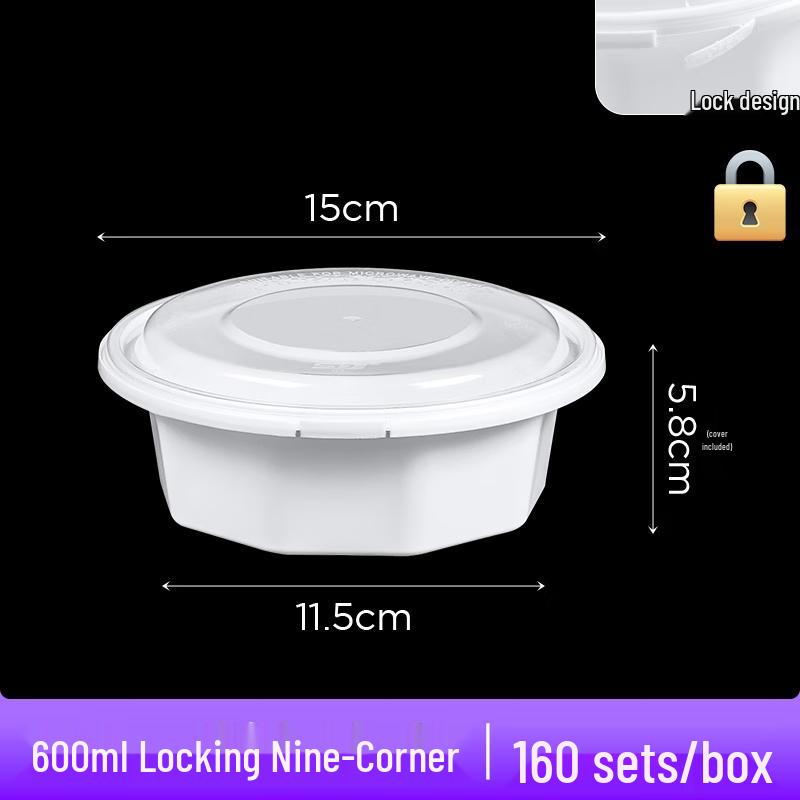 Wuhe Locking Disposable Meal Prep Containers