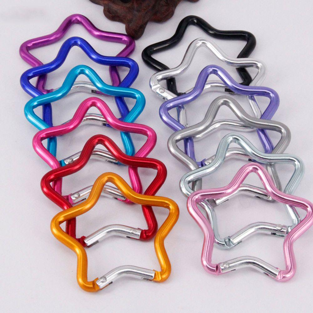 2Pcs Silver Carabiner Clip, Star Shaped Climbing Nigeria
