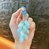 Acrylic Grape Bunch Keychain: Cute Couple Bag Charm & Creative Car Keyring for Women
