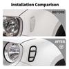 Car Fender Leaf Board Lampshade Lamp Decoration Protective Cover For Jeep Renegade 2016 Up Car Exterior Accessories