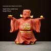 Exquisite Purple Clay God of Wealth Tea Pet - Tea Table Ornament for Wealth Attraction