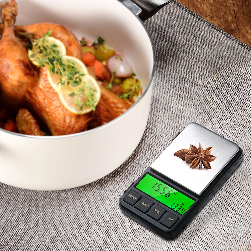 Taschenwaage 500 g / 0,01 g Hochpr?zise Hintergrundbeleuchtung Pr?zise