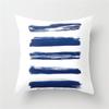 45x45cm Ins Blue Flower Marble Polyester Pillowcase Leaves Geometric Patchwork Cushion Cover Chair Living Room Home Decoration