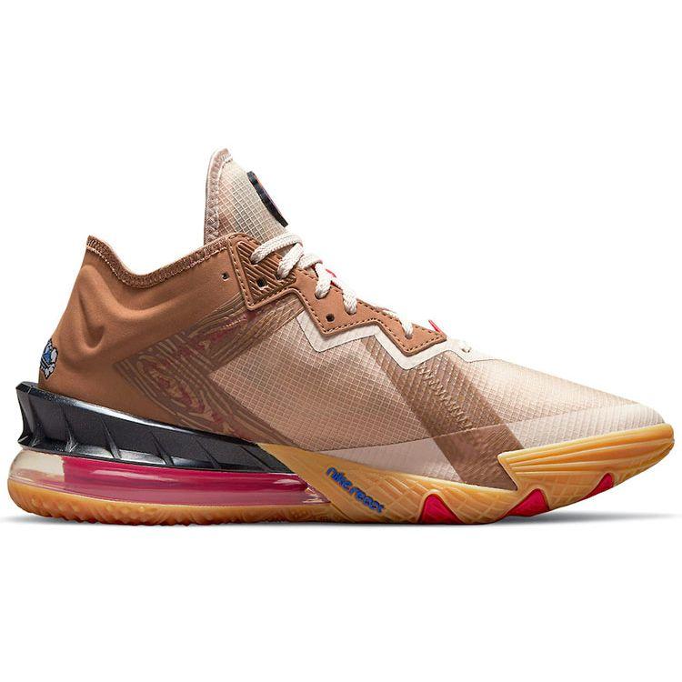 Space Jam x LeBron 18 Low Wile E. x Nike Roadrunner Men Sneakers Multi-Color Racer-Blue Baltic-Blue CV7562-401