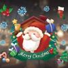 Creative Christmas Snowman Window Glass Sticker Self-adhesive Wall Sticker