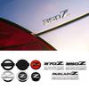 Auto Frontemblem Aufkleber Auto Heckklappen Emblem für Z 350Z 370Z Fairlady Z3 Z34 Altima Leaf Livina Maxima Qashqai Sylphy