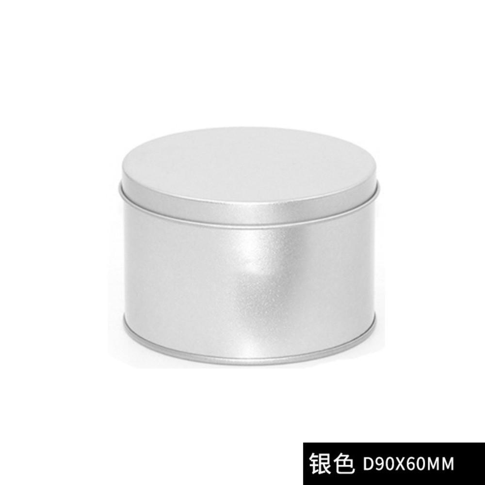 DIY Silver Tin Box Empty Multi Color Storage Box Portable Small Item Empty Can Candy Storage