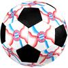 Balón de Fútbol FC Bayern München Colorido Para Todas las Edades Cosido a Máquina PVC Listo para Competición Duradero Alto Rebote. TAMAÑO5