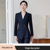 Women's High-End Striped Suit Set - Autumn 2024 Fashion, Elegant Professional Wear, Formal Goddess Style