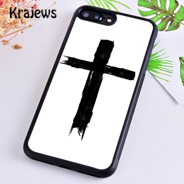 Krajews Bible Jesus Christ Christian Cross Phone Case Cover For iPhone 17 Air 16 15 14 Plus 11 12 13 Pro Max